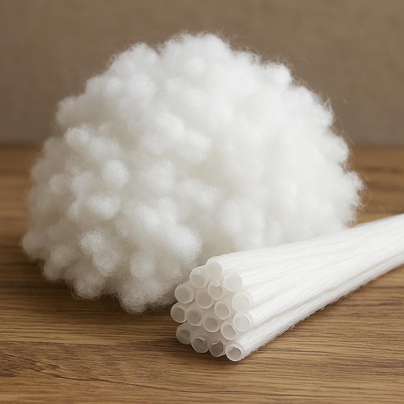 Hohlfaser Füllung für Kissen, Decken, Spielzeug – Weich, Allergikerfreundlich, Waschbar, DIY Basteln