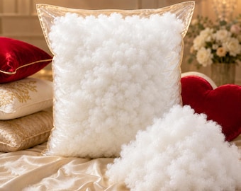 Virgin Hollow Fibre Filling, Premium Polyester Stuffing for Pillows, Cushions, Soft Toys, Teddy Bears, Crafts & Home DIY