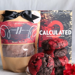 88: Chocolate Walnut & Red Velvet Chocolate Chip Cookies inspired by Nova McBee's Calculated