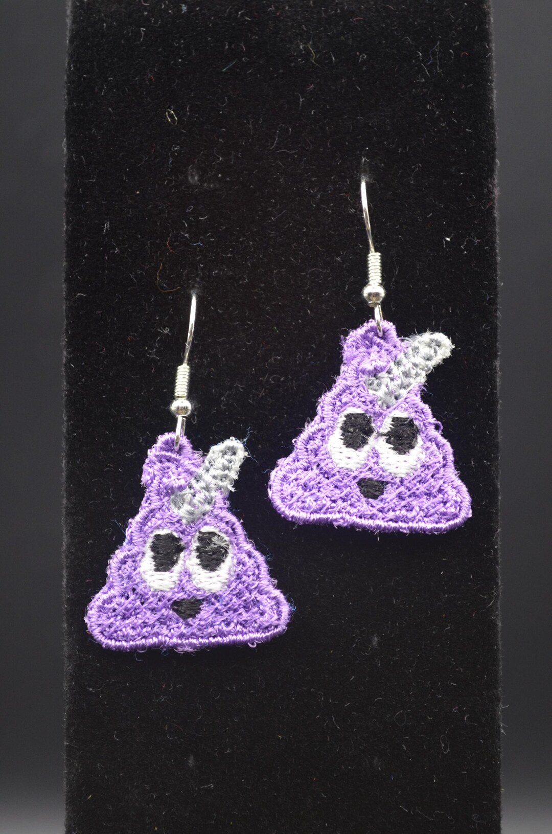 Unicorn Poop Emoji Earrings - Etsy