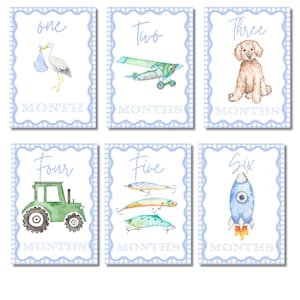Mijlpaalkaarten voor baby's