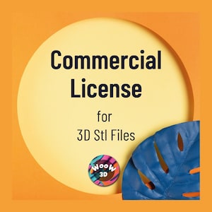 Commercial License for 3D STL Model Files by WoowConcept3D - Unlock Creativity: Elevate Your Physical Sales!