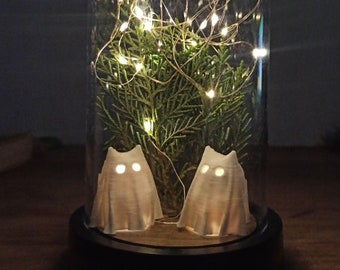 Cat Ghost Figure, Surprise & Gift, Halloween Party Accessories, Funny Cute Figure, Gift for Cat Lovers | 3D STL File Digital Download, BOO!