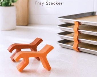Baking Sheet Stackers, Organize Your Kitchen! Pan - Tray Stackers Ready 3D Print, Instant STL File Digital Download for Efficient Solutions