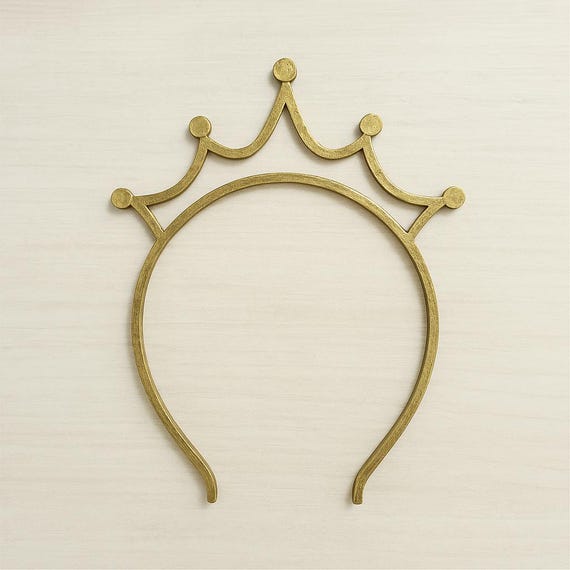 Crown Funny HeadBand, The Princess or Prince Crown, Party Accessories, Friend Surprise & Gift, Party Time, 3D STL File Digital Download