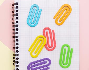 Clip 3D, Clip minimalista, Decoración de oficina, Material escolar, Accesorio de papelería, Organizador, Listo para imprimir, Archivo STL 3D, Descarga digital