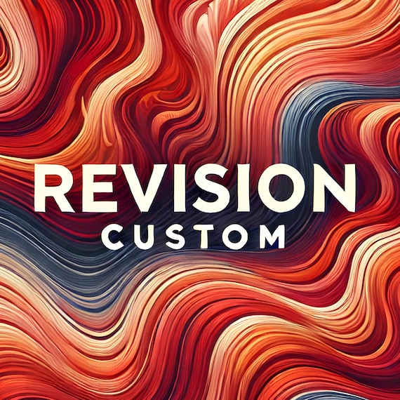 for REVISION,  Custom 3D Design Revision, Fine-Tune Your Unique Creation, Personalized 3D Adjustments