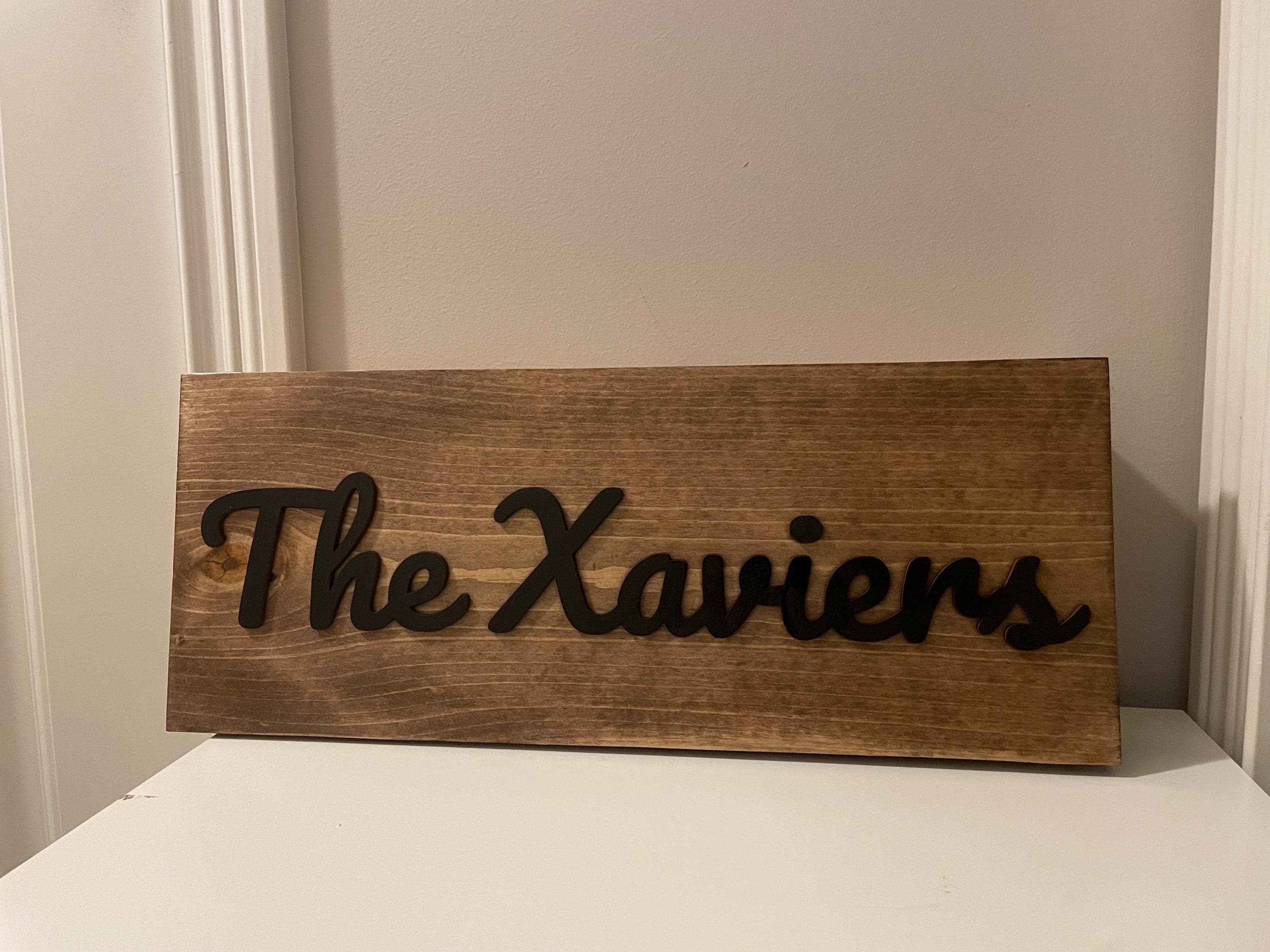 Personalized Concealment Wall Sign | Personalized Sign With Hidden ...