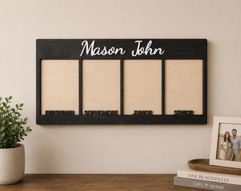 Personalized High School Photo Frame: Senior Year Picture Collage
