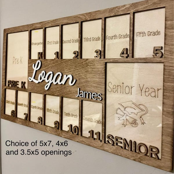 School Picture Frame - Etsy