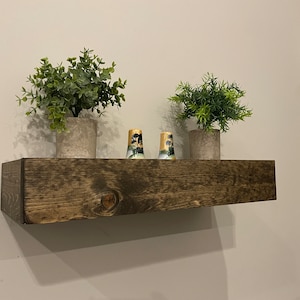 32 in wide- Concealment Floating Shelf with lockable hidden storage