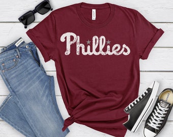 T-shirt en toile Bella effet vieilli Philly Sports