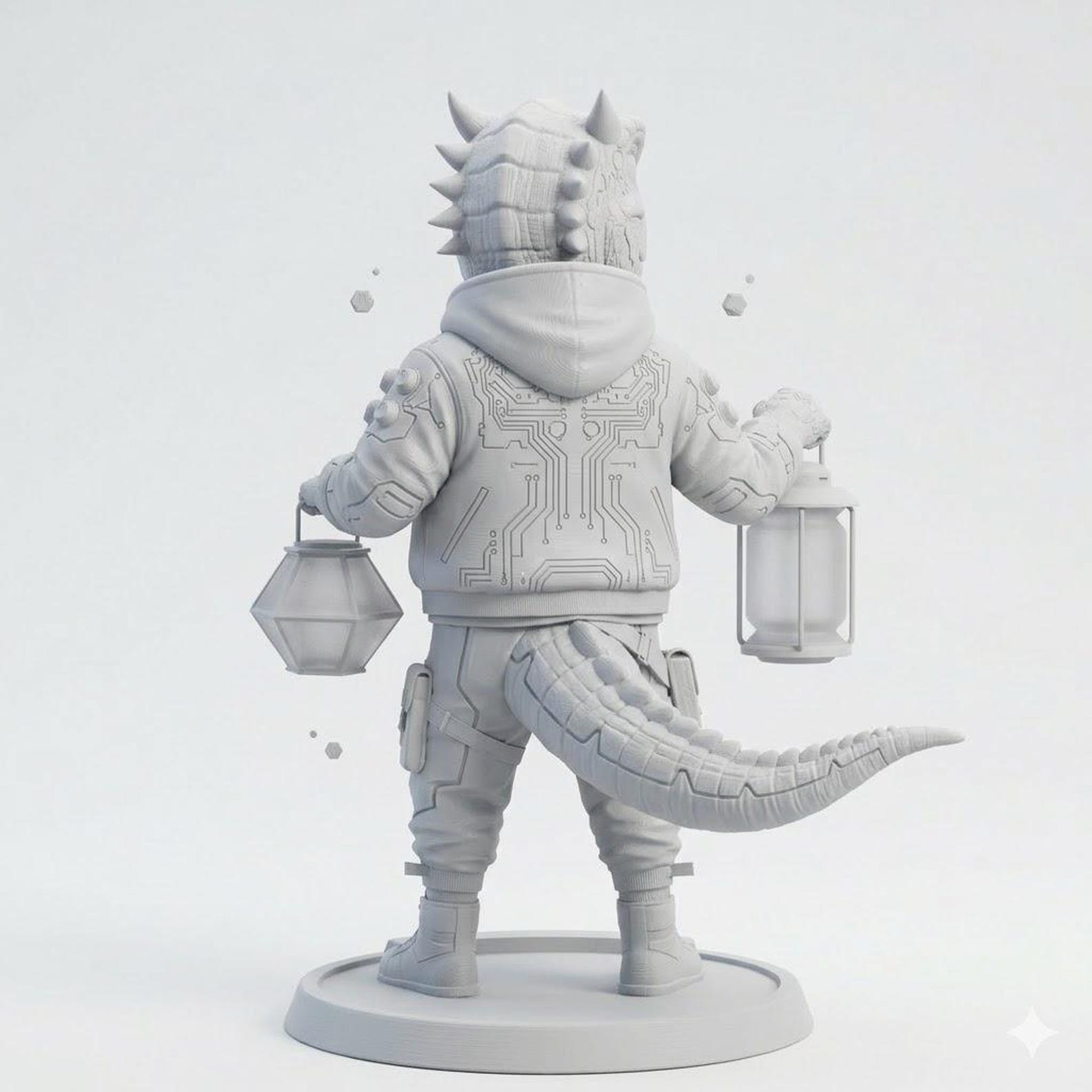 Cyber Lizard STL Pack, Futuristic Sci Fi 3D Print Model File Set - Etsy