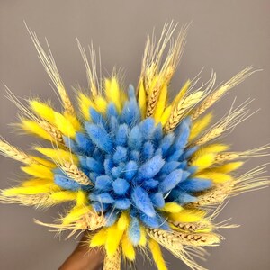 dried flowers, bouquet of dried flowers, lavender, cotton, lagurus