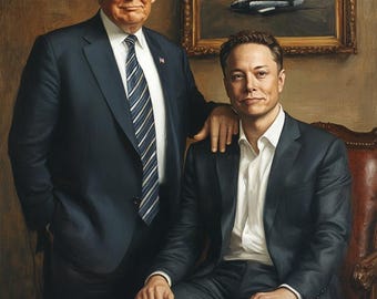 Trump and Musk sitting together
