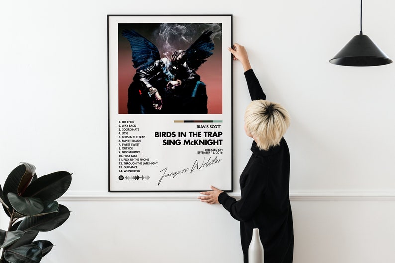 TRAVIS SCOTT Set of 3 MINIMALIST Albums Covers Digital Art Music Album