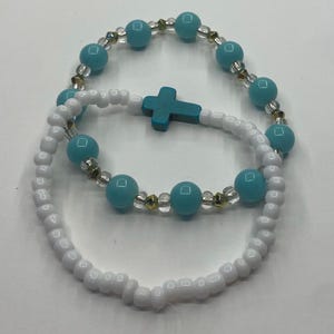 Blue Blessings Bracelet Set
