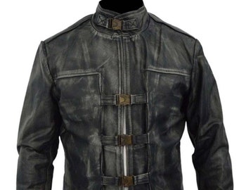 Dishonored 2 Death Of Outsider Distressed Leather Jacket