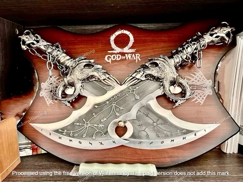 Blades of Chaos God of War Kratos's, Mjolnir God of Wars , Props, Lame