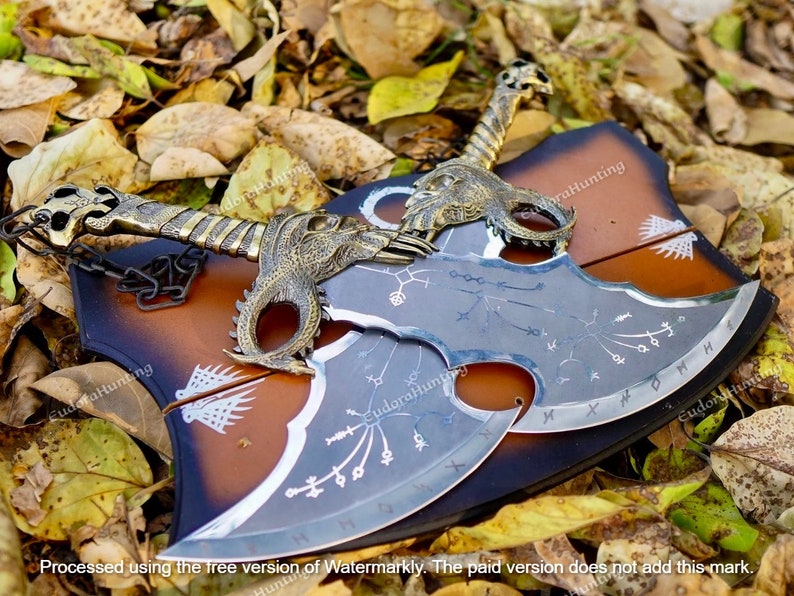 Blades of Chaos God of War Kratos's, Mjolnir God of Wars , Props, Lame