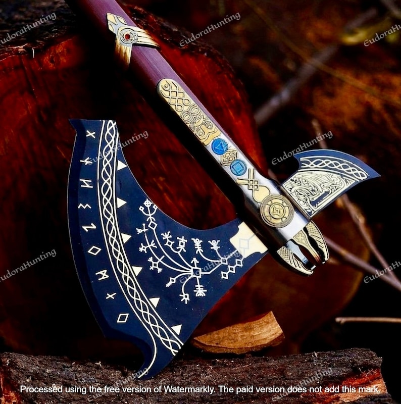 Leviathan Axe, Kratos, Ragnarok Axe, Blades of Chaos, Scandinavian Axe, Celtic Axe, Battle Axe