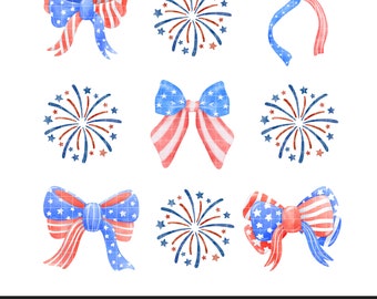 4. Juli Koketten-Svg-Bundle, Koketten-Png, Koketten-Schleifen-Svg, amerikanisches Mädchen-Png, 4. Juli-Png, digitaler Download