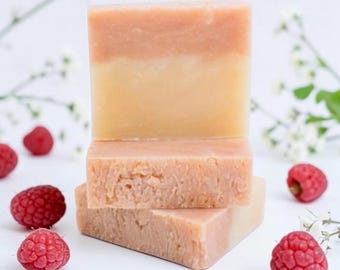 Raspberry Rush - Cold Process Soap Bar