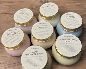 Biotin Conditioner Samples 4oz • Natural Deep Conditioner - Infused with hair growth ingredients