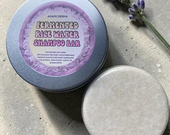 Fermented Rice Water Shampoo Bar - Natural Botanical Shampoo Bar