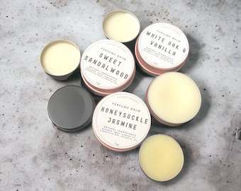 Solid Perfume Balm • Solid Fragrance • Perfume Balm • Cologne 1oz
