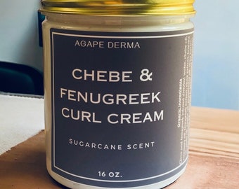 Chebe & Fenugreek Curl Cream 20oz - infused with hair growth ingredients