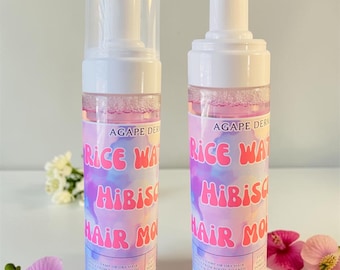 Rice Water & Hibiscus Hair Mousse
