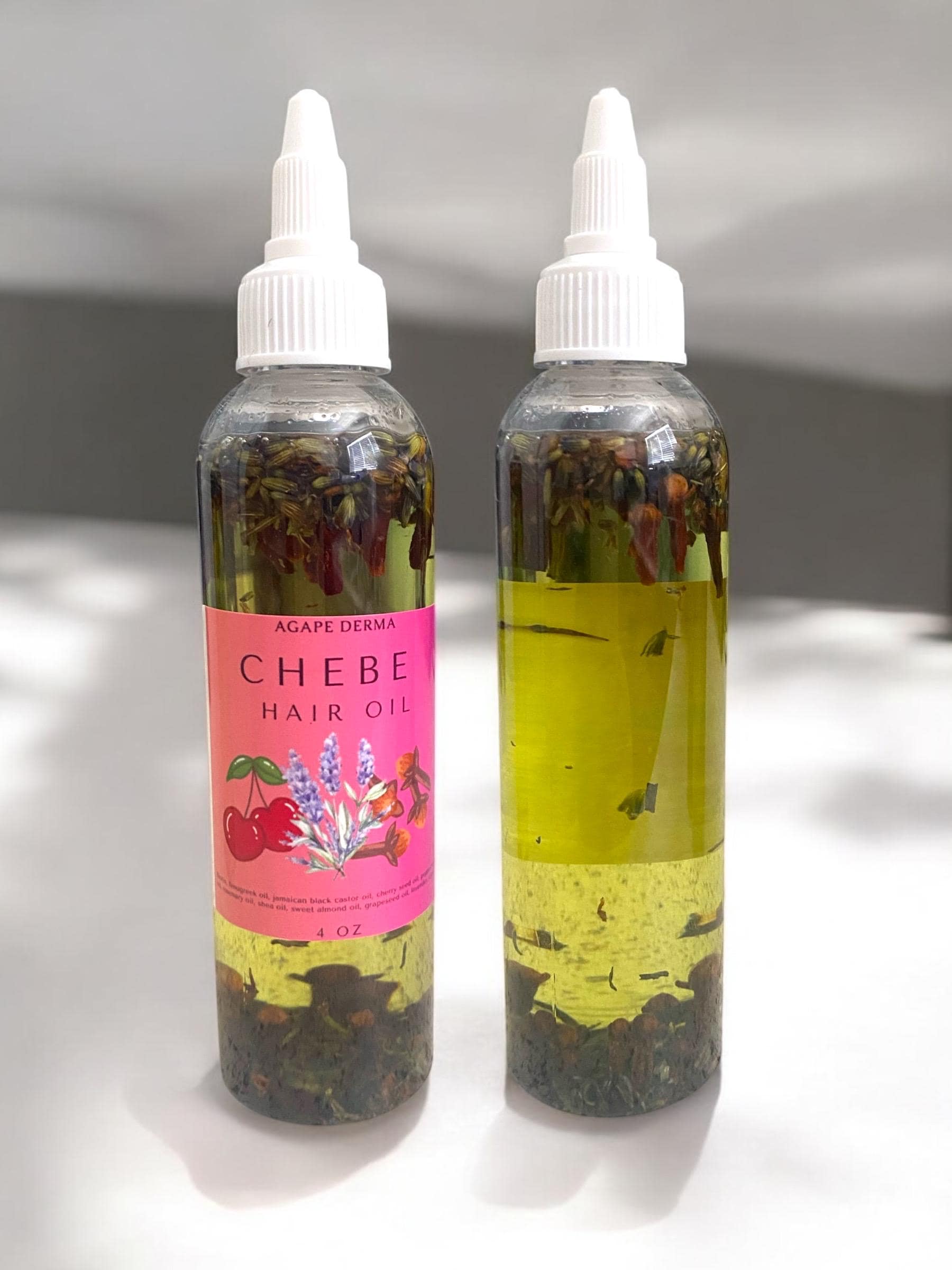 Chebe Organic Hair Oil Feito Com Feno-grego e Alecrim - Óleo de Crescimento Capilar - 4oz
