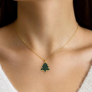 Christmas Charm Necklace: Festive Holiday Jewelry with Santa, Snowman & More