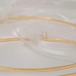 Gold Wedding Crowns | Hammered Stefana for Greek Orthodox Ceremony | Handmade Bridal Crowns | Orthodox Crowns for Wedding