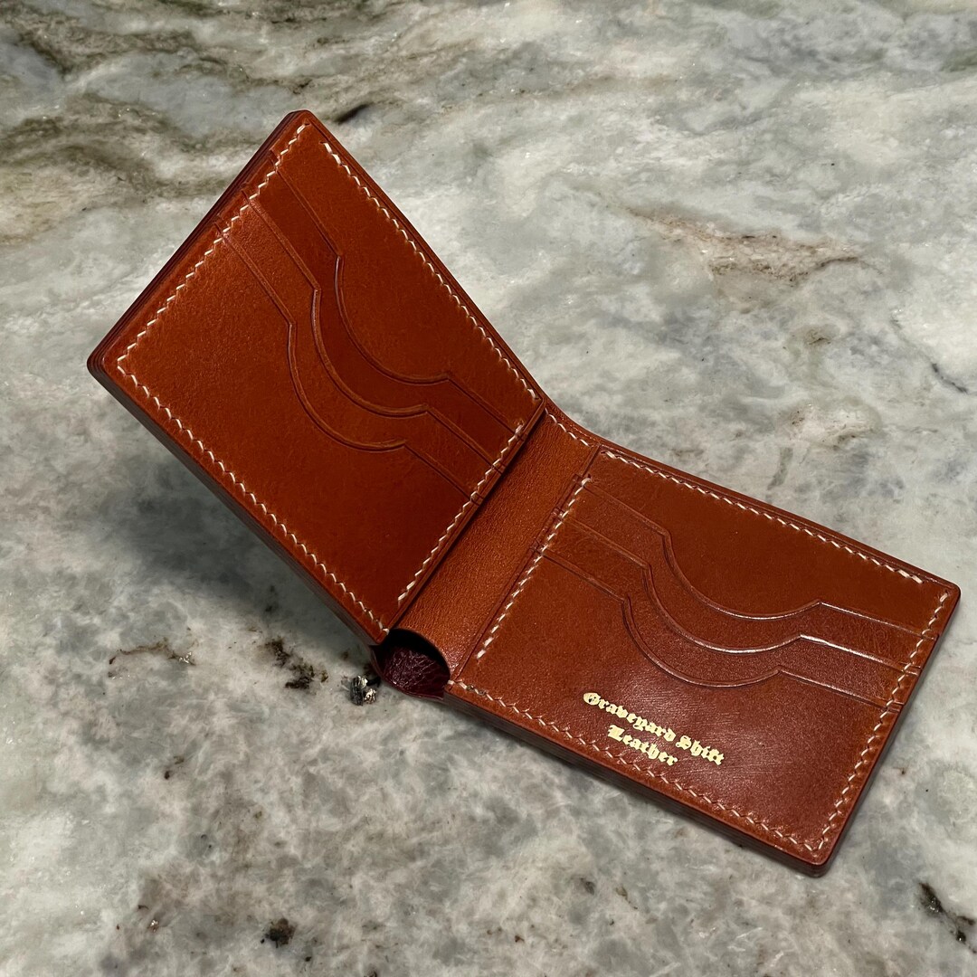 Bifold - Gaucho Oil Chestnut - Etsy