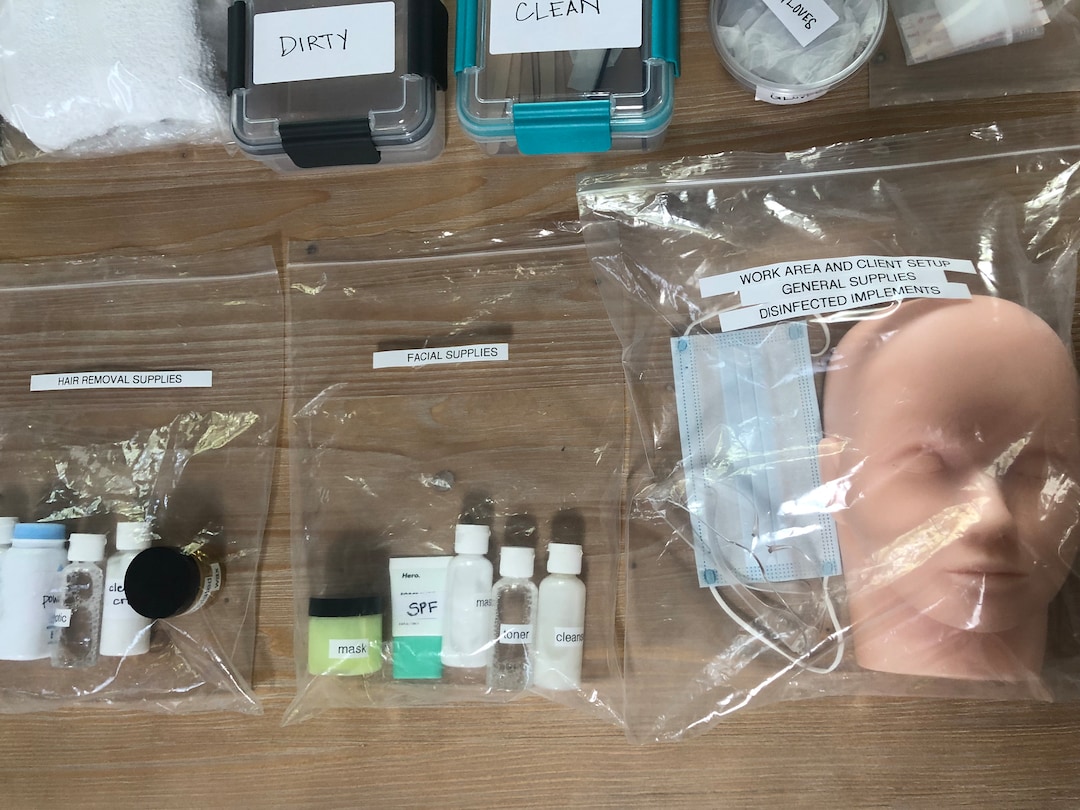 NYS Esthetician Practical Exam Kit Etsy