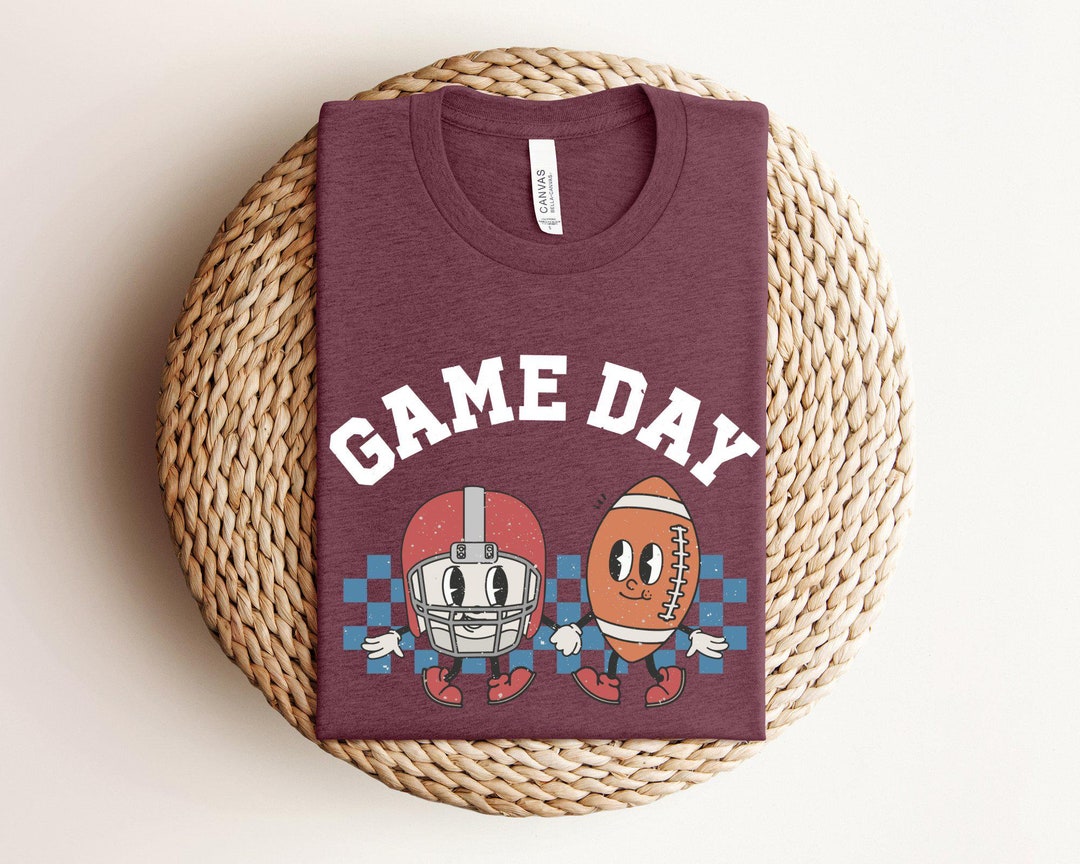 Game Day Football Shirt 16 Color Options (Back with Pocket Design)