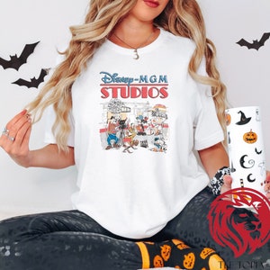 Retro Disney MGM Studios  Shirt, Hollywood Studios Shirt, Disney Studios Shirt, Disneyworld Shirt, Disney Trip Shirts