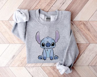 Disney Stitch Sweatshirt, Cute Lilo and Stitch Hoodie, Disney Matching Sweatshirt, Disneyland Family Sweatshirt, Disney World Sweatshirt