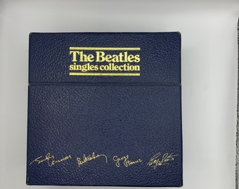 Vinyl 45's singles with picture sleeves Beatles E.P Collection Box Set (1982)Plus 2 extra discs (very rare). Total 28 pieces.