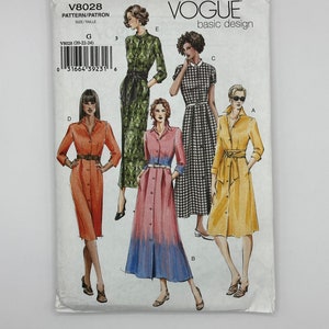 Vogue basic design sewing pattern V8028 (new, unused)
