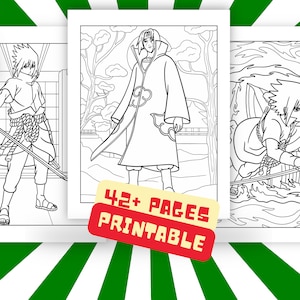 Anime Boruto Coloring Pages - Printable