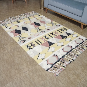 patio rug, indoor outdoor rug, bedroom rug, living room rug, cotton and wool rug, woven rug, dhurrie carpet, 4x6 feet rug