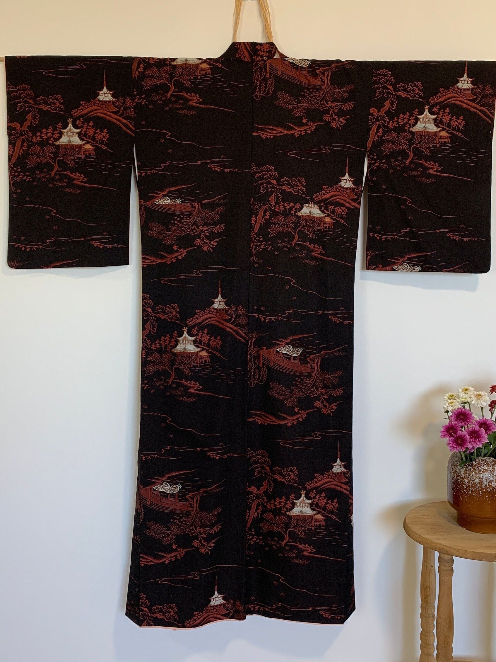 Vintage African Kimono One Size main image 1