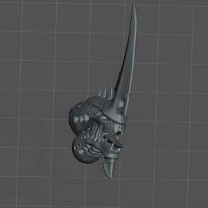 HT/SL Heads | Nid Tyrant Replacement Head | Wargaming | Read Description