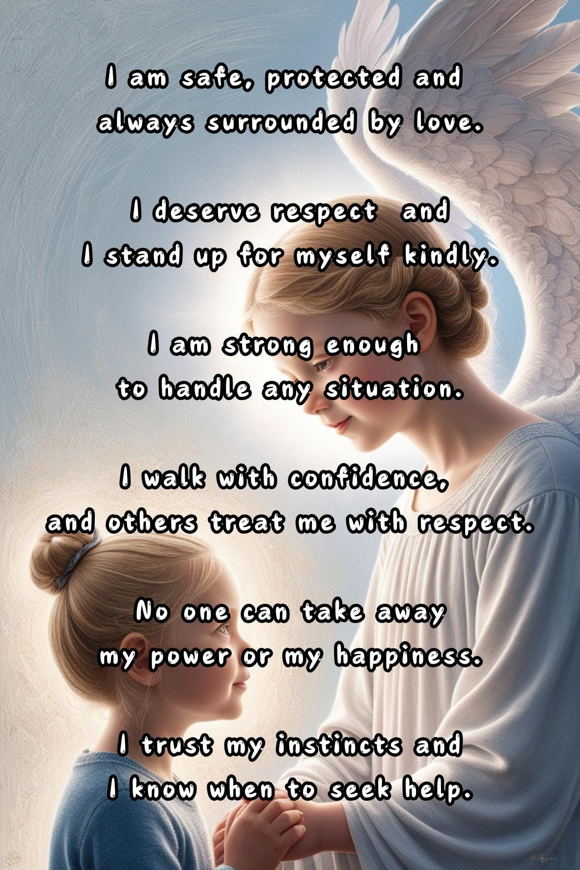 Angel Affirmation Cards for Kids: Boost Confidence, Positivity ...