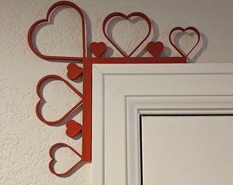 Valentine's Day Heart Door Trim: PLA Filament Decoration