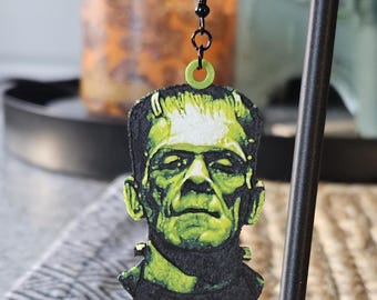 Frankenstein Earrings: 3D Printed Halloween Jewelry