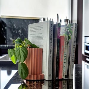 Adobe Bookend Planters (set), Plant Bookends, Bookends, Plants Pots